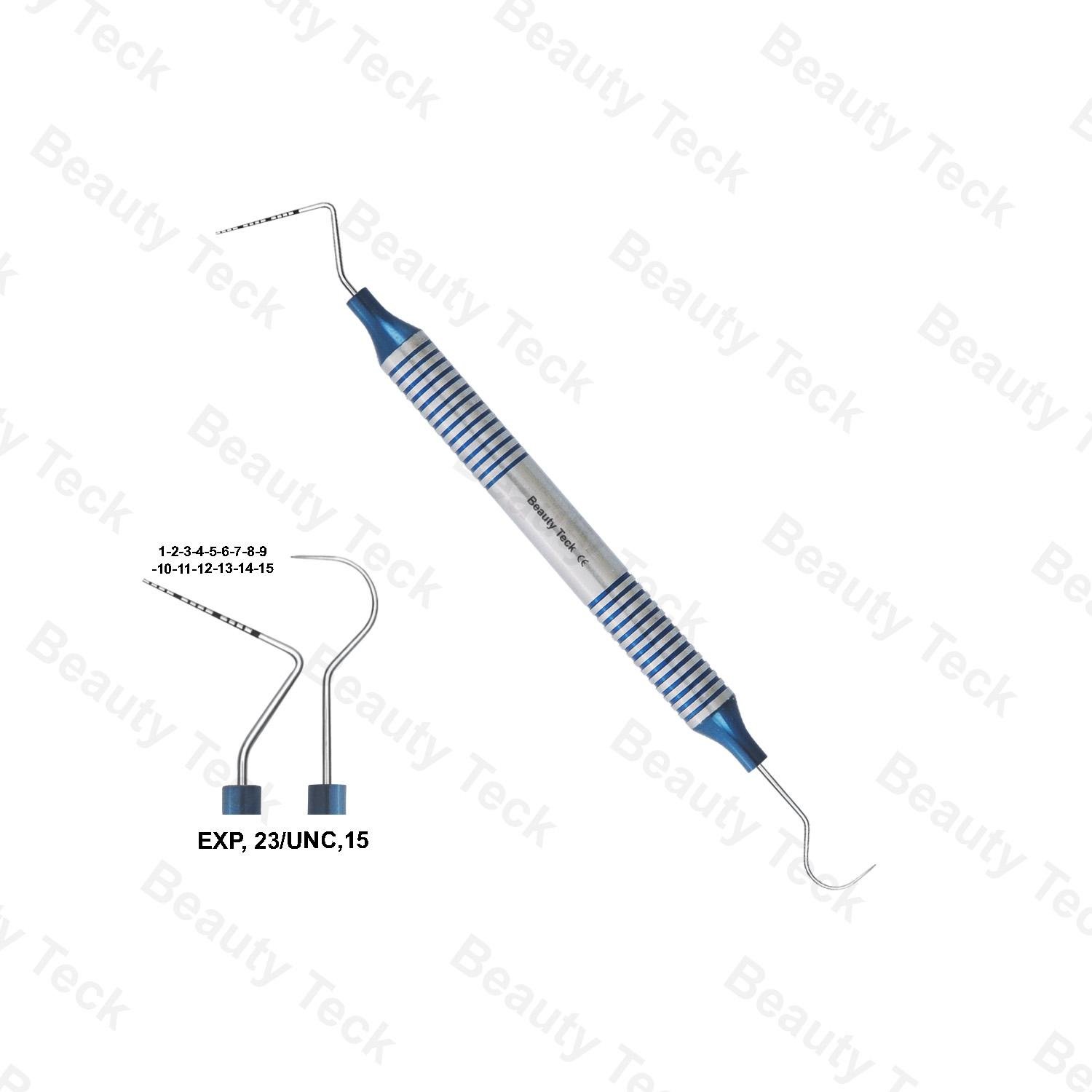 EXP, 23/UNC-15 WILLIAM PROBE (DE, PLASMA COATED HANDLE)