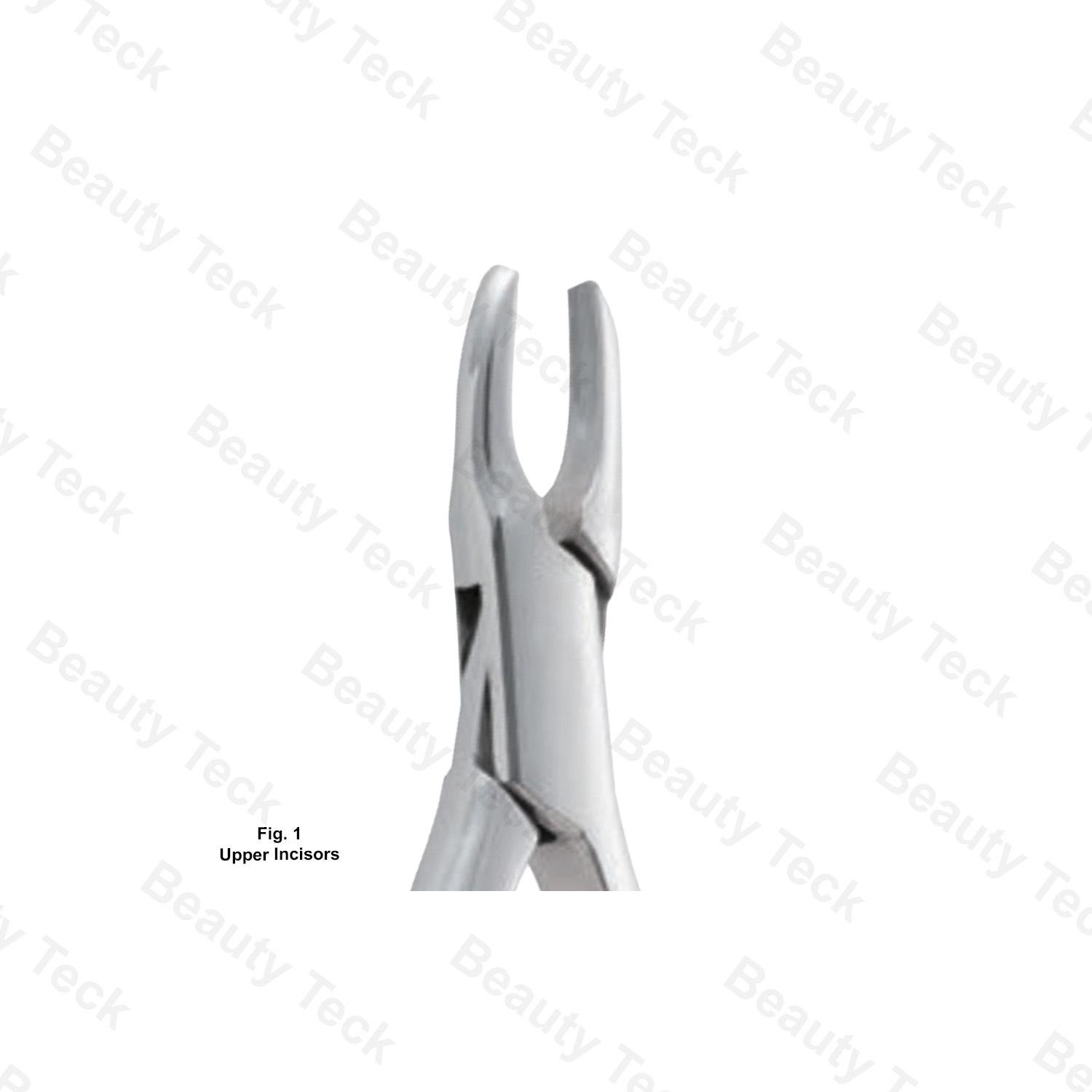 EXTRACTING FORCEP ENGLISH PATTERN (FIG.1 UPPER CENTRAL INCISORS)