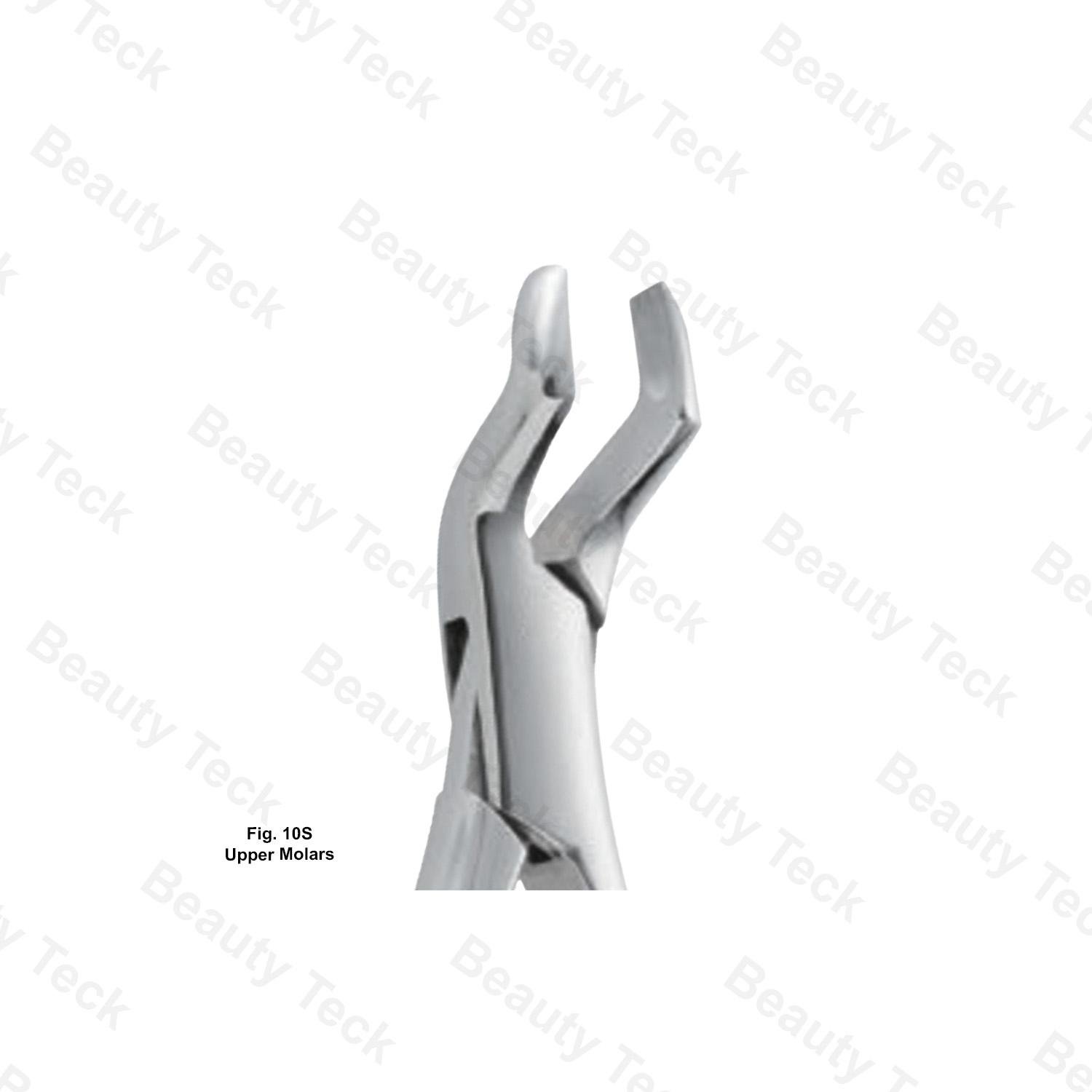 EXTRACTING FORCEP ENGLISH PATTERN (FIG.10S UPPER CENTRAL  MOLARS)