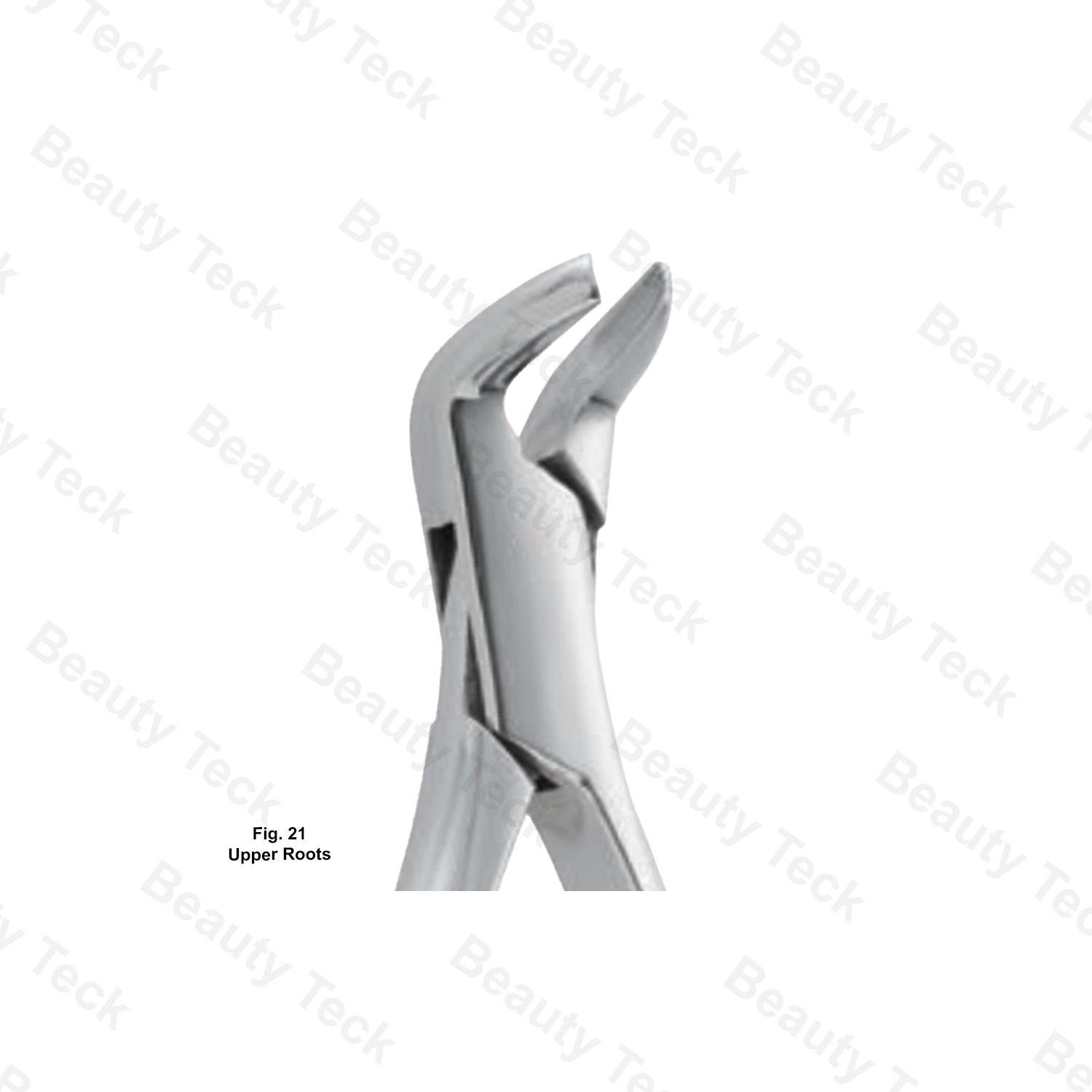 EXTRACTING FORCEP ENGLISH PATTERN (FIG.21 LOWER  MOLARS)
