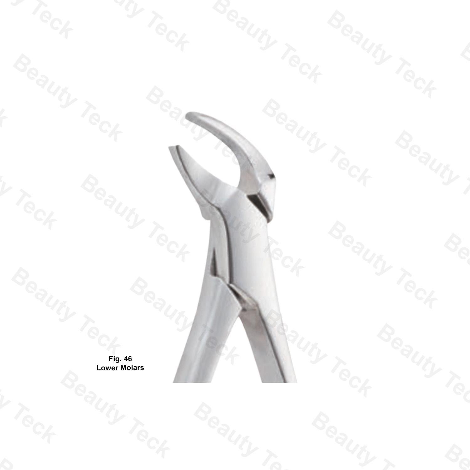 EXTRACTING FORCEP ENGLISH PATTERN (FIG.46 LOWER PREMOLARS)