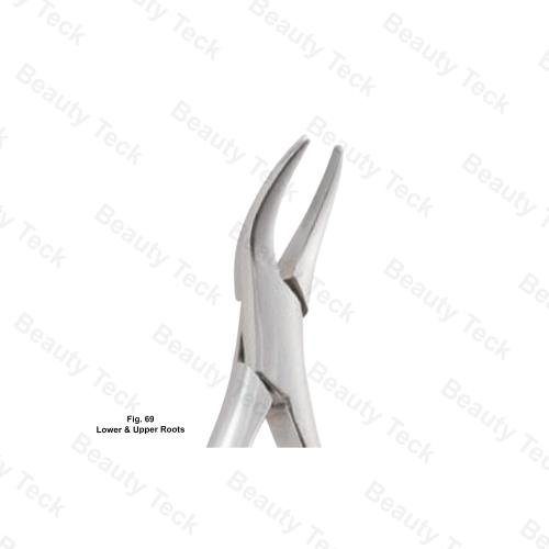 EXTRACTING FORCEP ENGLISH PATTERN (FIG.69 UPPER AND LOWER ROOT FRAGMENTS)