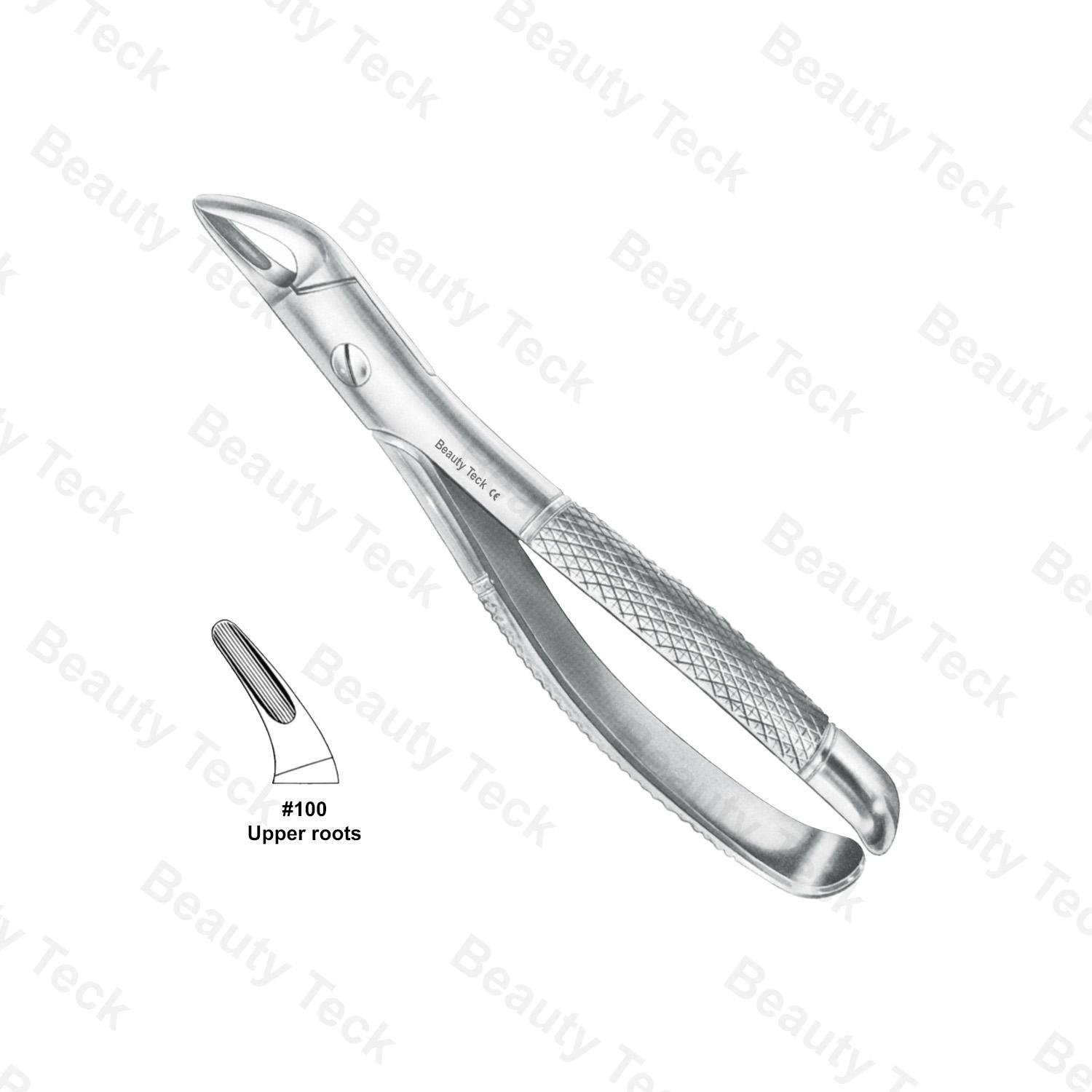 EXTRACTING FORCEPS #100 ENGLISH PATTERN ( UPPER ROOTS)