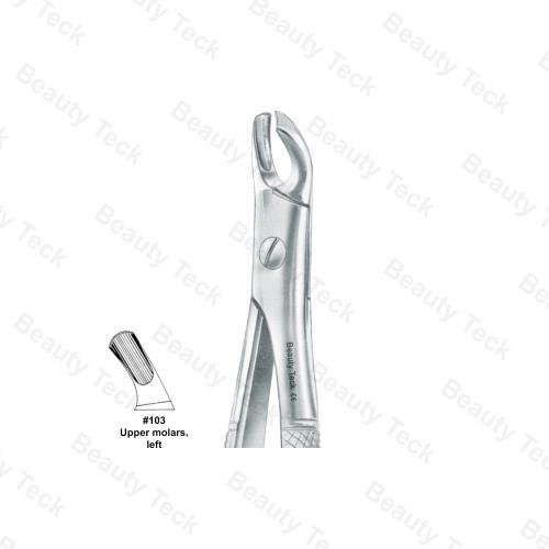 EXTRACTING FORCEPS  #103 ENGLISH PATTERN ( UPPER  MOLARS, LEFT)