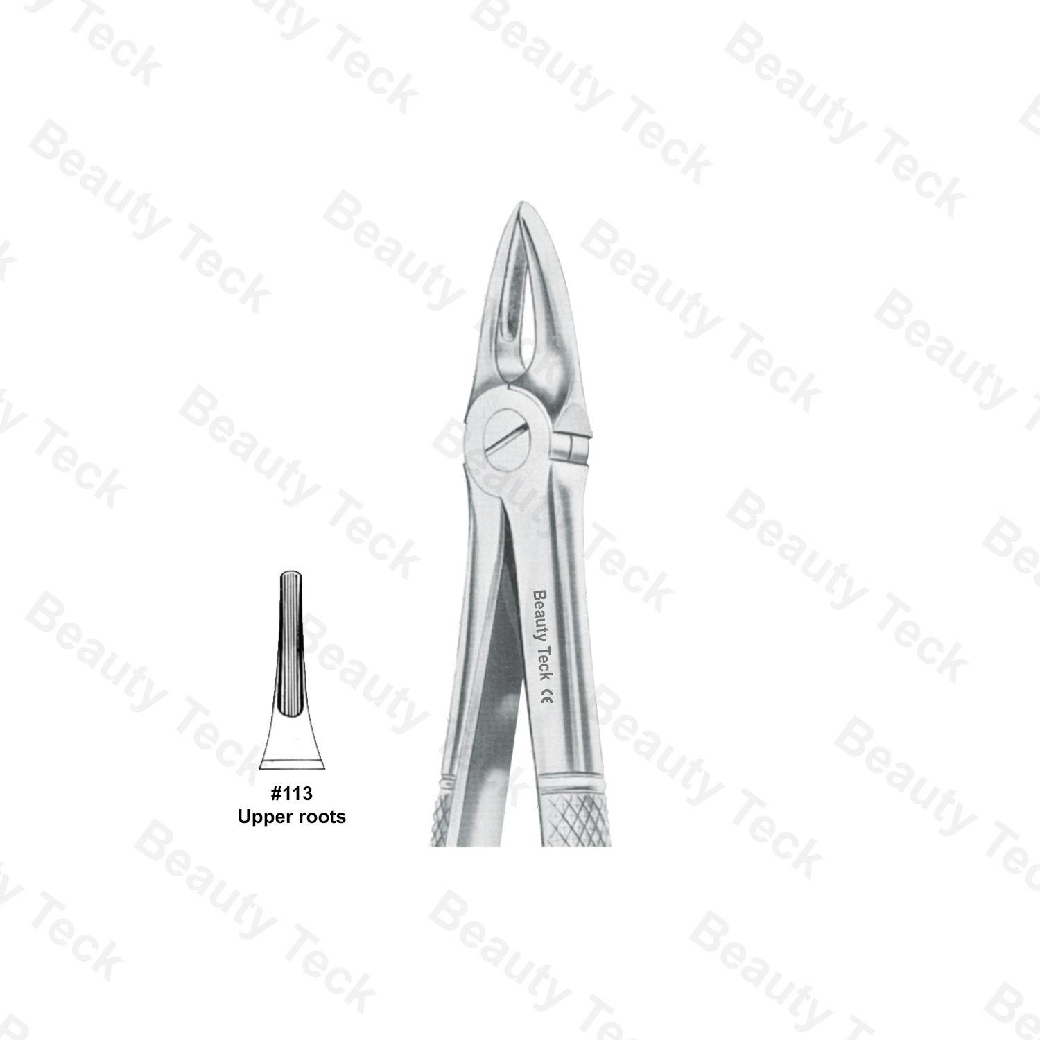 EXTRACTING FORCEPS  #113 ENGLISH PATTERN ( UPPER ROOTS)