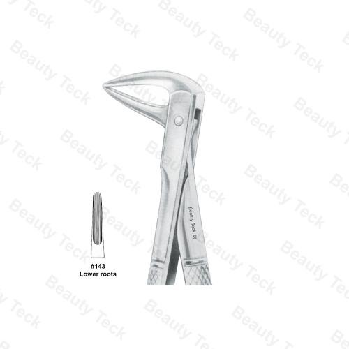 EXTRACTING FORCEPS  #143 ENGLISH PATTERN ( LOWER ROOTS)