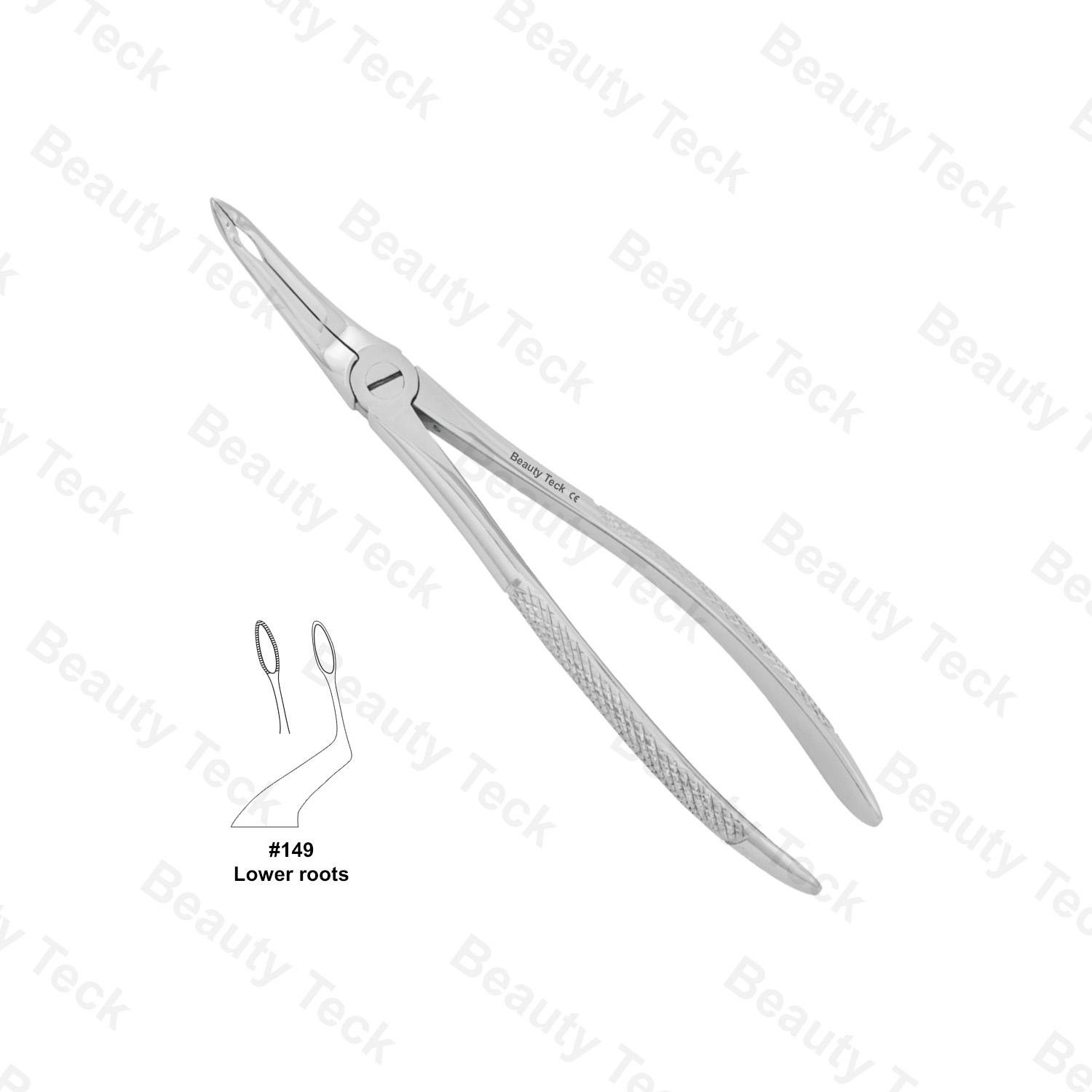 EXTRACTING FORCEPS #149  ENGLISH PATTERN (LOWER ROOTS)