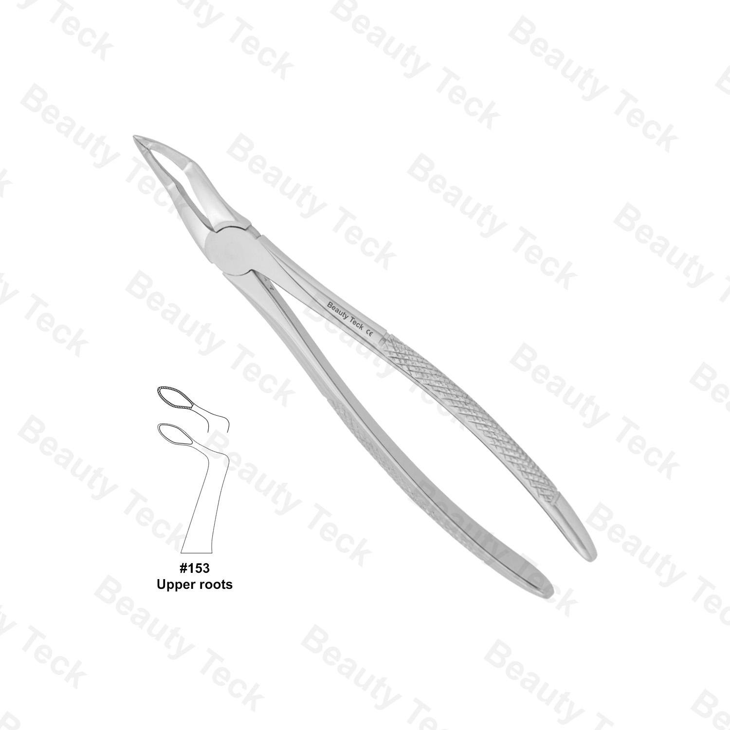 EXTRACTING FORCEPS #153  ENGLISH PATTERN (UPPER ROOTS)