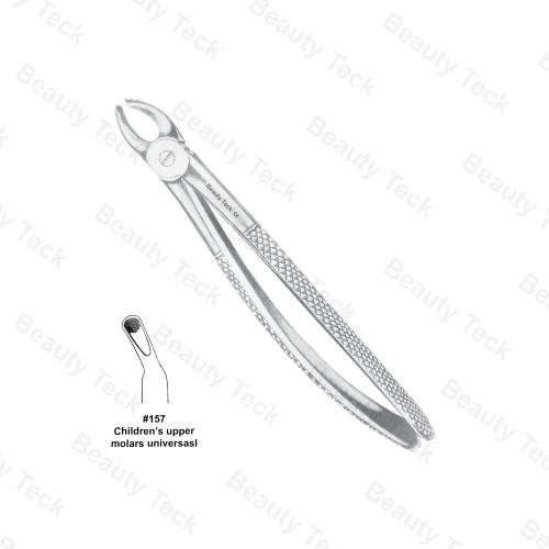 EXTRACTING FORCEPS  #157 ENGLISH PATTERN (CHILDREN'S UPPER MORALS UNIVERSAL)