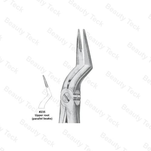 EXTRACTING FORCEPS  #235 ENGLISH PATTERN ( LOWER ROOTS, PARALLEL BEAKS )