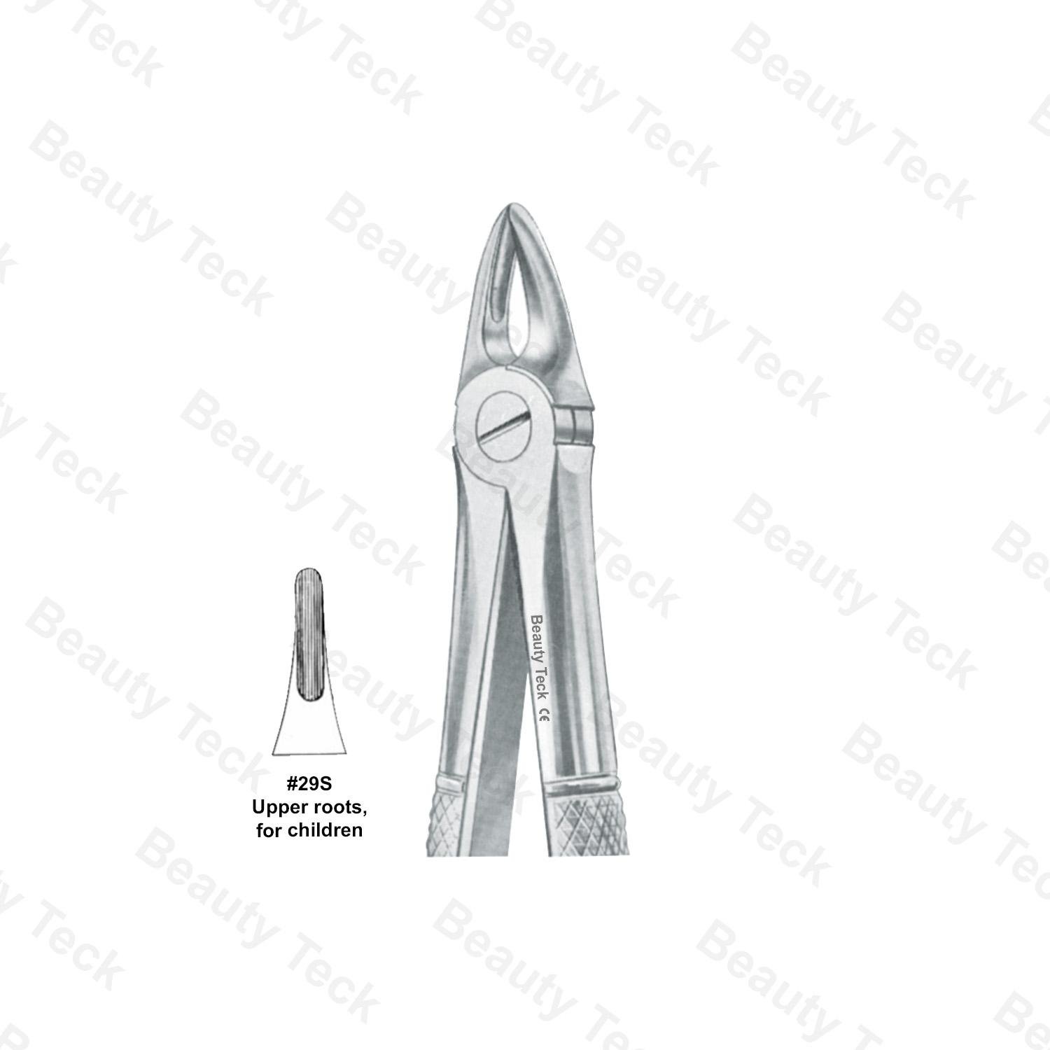 Extracting Forceps #29S English Pattern (Upper Roots for Children)