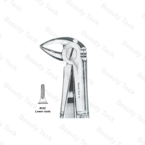 Extracting Forceps #33C English Pattern (Lower Roots)