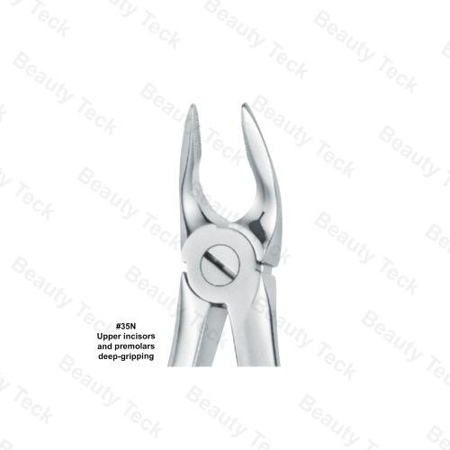 Extracting Forceps #36N English Pattern (Upper Incisors and Premolars, Deep-Gripping)