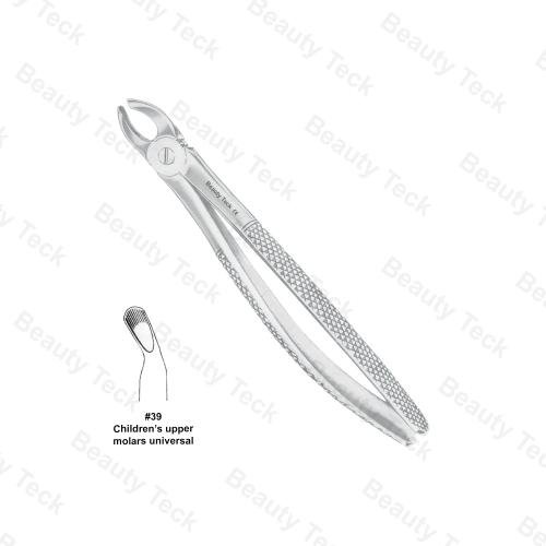 EXTRACTING FORCEPS #39 ENGLISH PATTERN (CHILDREN'S UPPER MORALS UNIVERSAL)