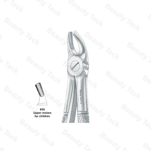 Extracting Forceps #39 English Pattern (Upper Molars, for Children)