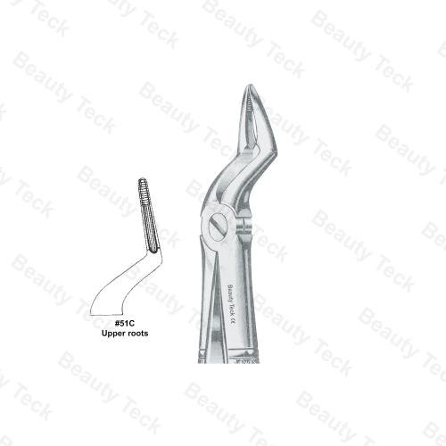 EXTRACTING FORCEPS  #51C ENGLISH PATTERN (UPPER ROOTS )
