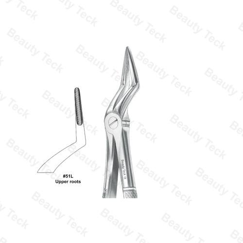 EXTRACTING FORCEPS  #51L ENGLISH PATTERN (UPPER ROOTS )