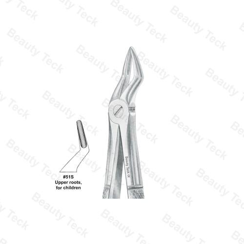 EXTRACTING FORCEPS  #51S ENGLISH PATTERN (UPPER ROOTS FOR CHILDREN )