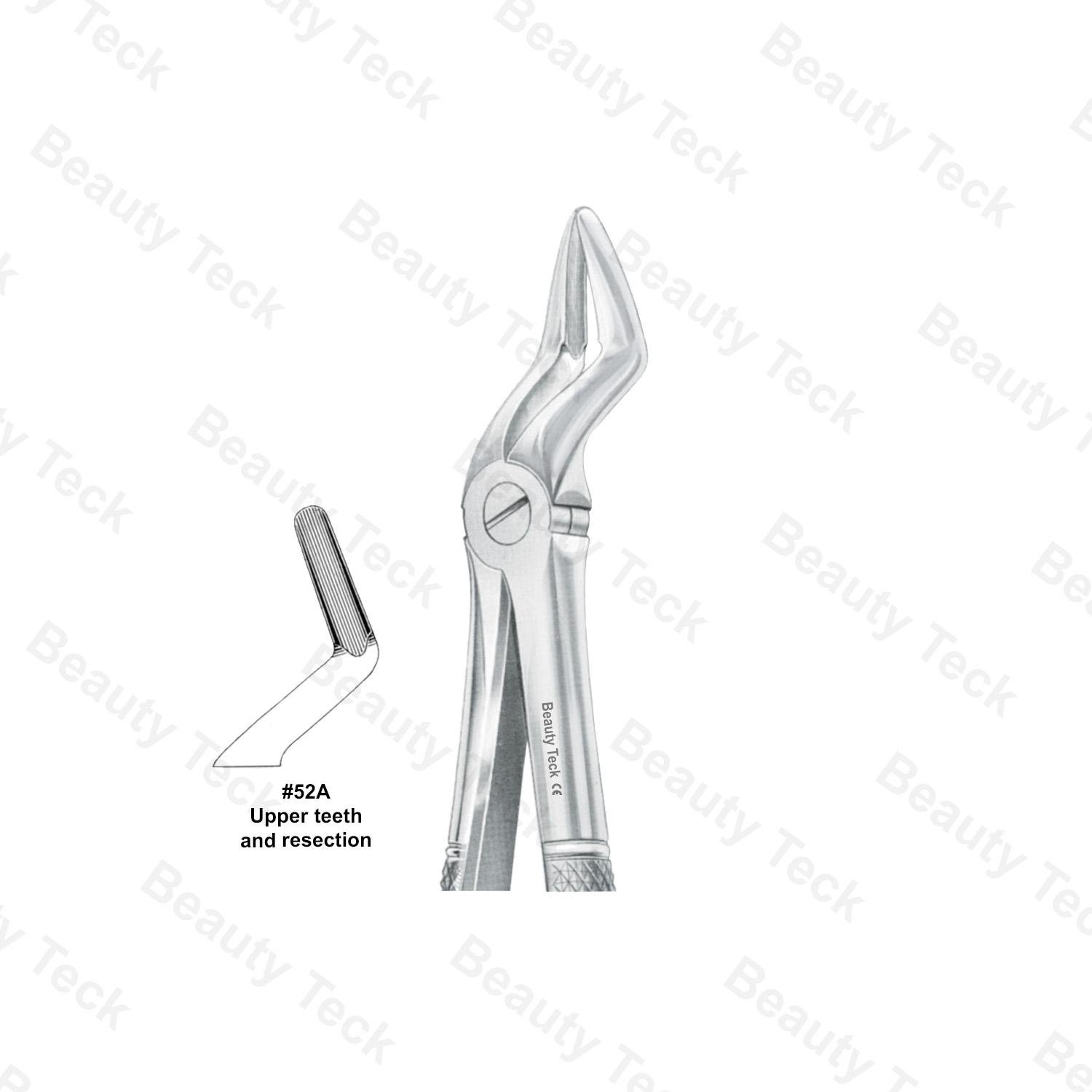 EXTRACTING FORCEPS #52A ENGLISH PATTERN (UPPER TEETH AND RESECTION )