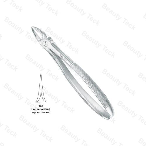 EXTRACTING FORCEPS  #54 ENGLISH PATTERN (FOR SEPERATING UPPER MOLARS )
