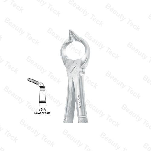 EXTRACTING FORCEPS  #68 A  ENGLISH PATTERN (LOWER ROOTS )