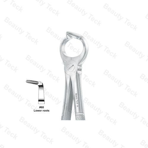 EXTRACTING FORCEPS #68 ENGLISH PATTERN (LOWER ROOTS )