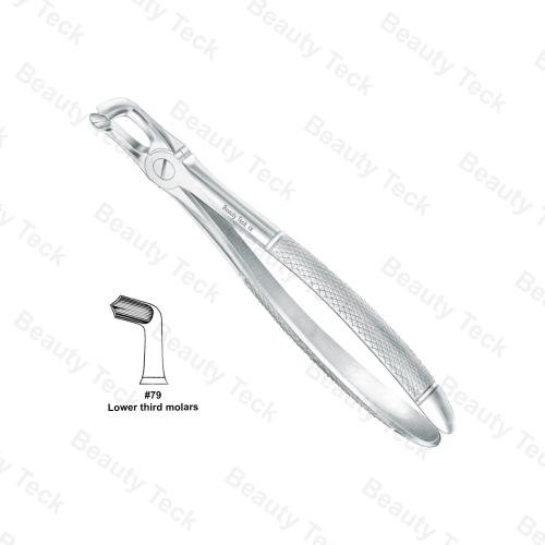 EXTRACTING FORCEPS #79 ENGLISH PATTERN (LOWER THIRD MOLARS)