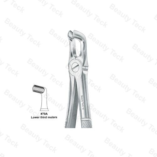 EXTRACTING FORCEPS  #79A ENGLISH PATTERN (LOWER THIRD MOLARS)