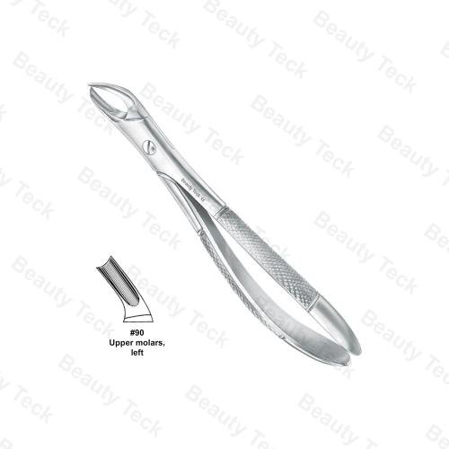 EXTRACTING FORCEPS #90 ENGLISH PATTERN (UPPER MOLARS, LEFT )