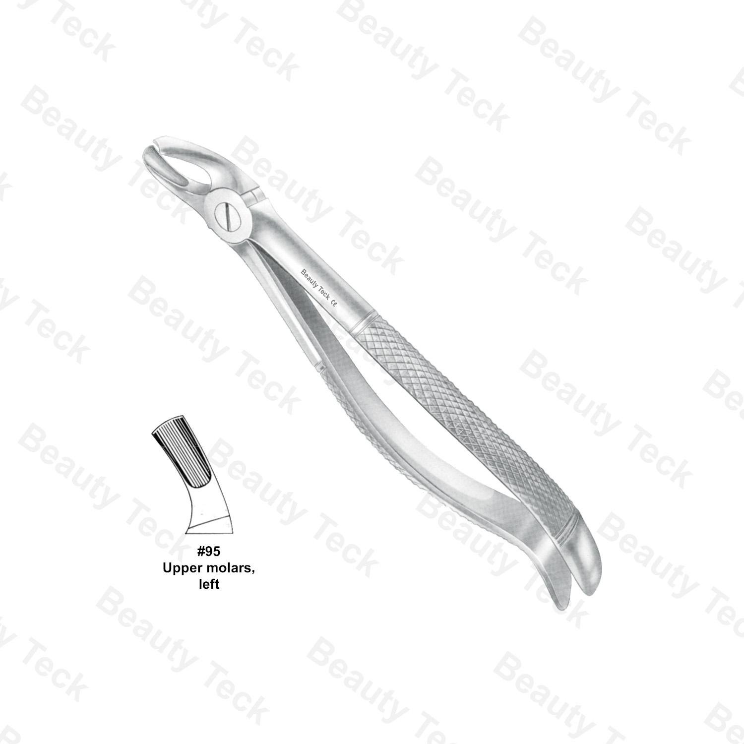 EXTRACTING FORCEPS  #95 ENGLISH PATTERN ( UPPER MOLARS LEFT )