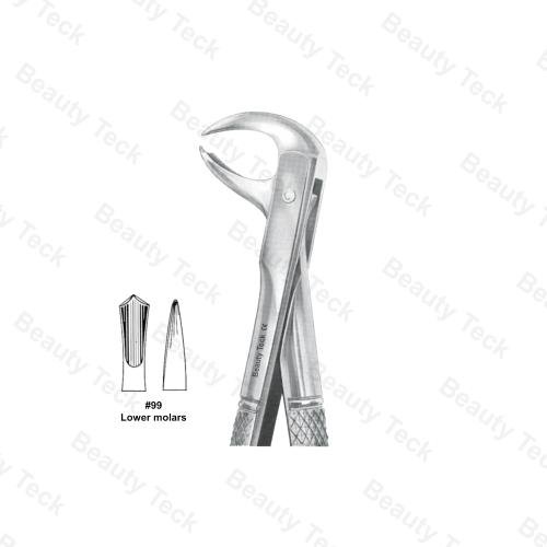 EXTRACTING FORCEPS  #99 ENGLISH PATTERN ( LOWER MOLARS )
