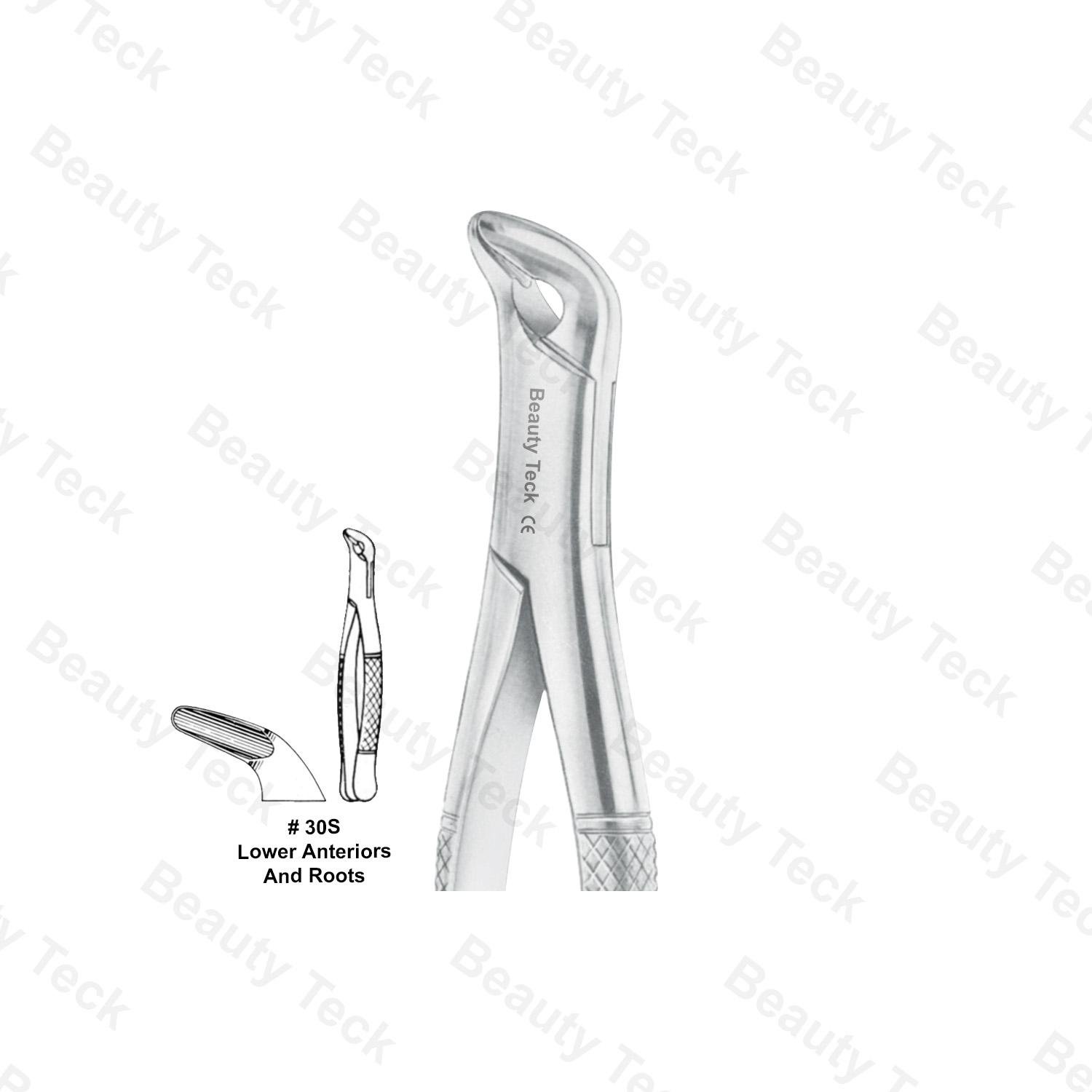 EXTRACTING FORCEPS AMERICAN PATTERN (LOWER ANTERIORS, & ROOTS)  #30S