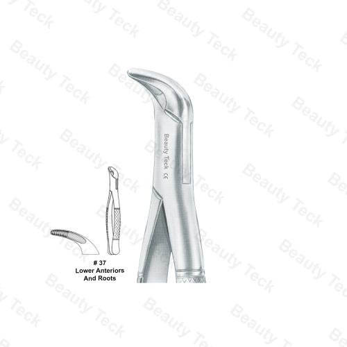 EXTRACTING FORCEPS AMERICAN PATTERN (LOWER ANTERIORS, & ROOTS)  # 37