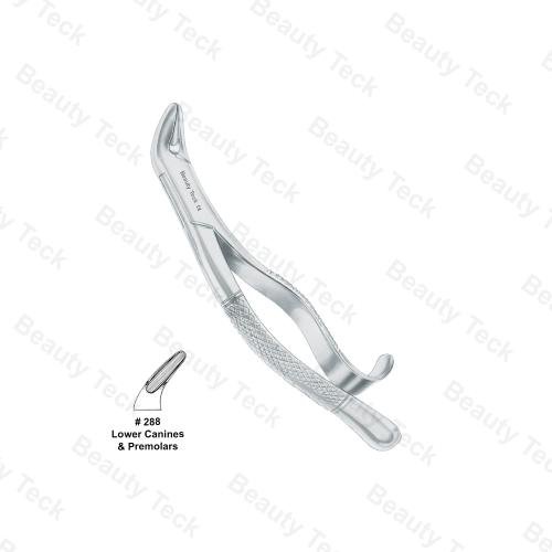 EXTRACTING FORCEPS AMERICAN PATTERN (LOWER CANINES  & PREMOLARS)  #288