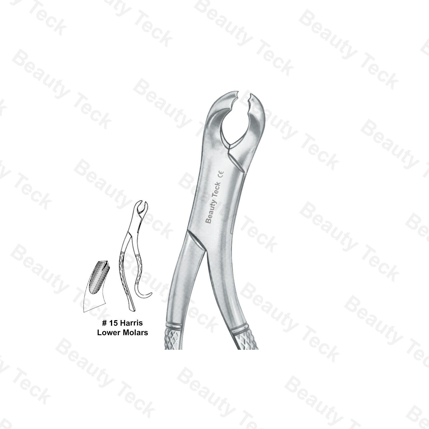 EXTRACTING FORCEPS AMERICAN PATTERN (LOWER MOLARS) #15
