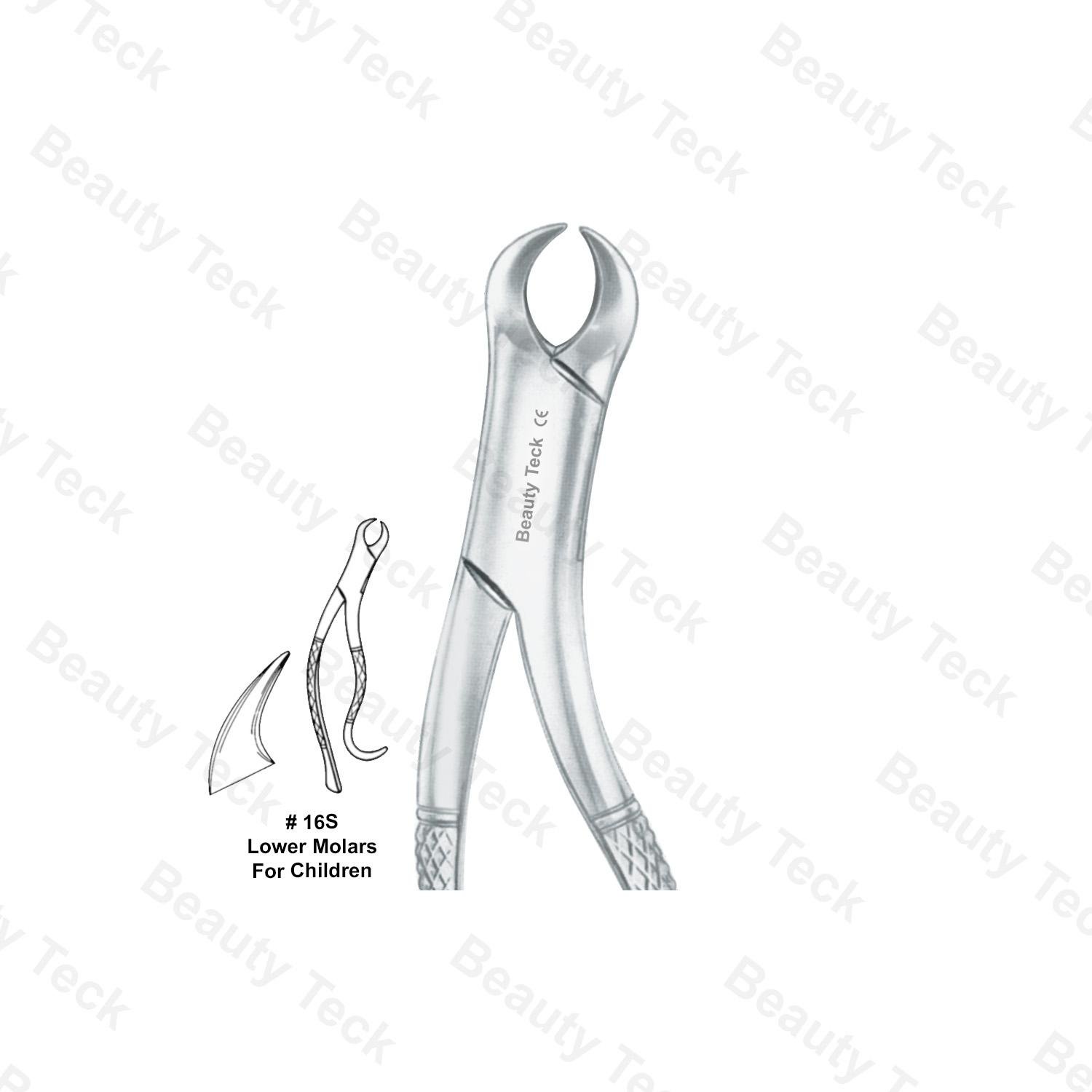 EXTRACTING FORCEPS AMERICAN PATTERN (LOWER MOLARS) #  16