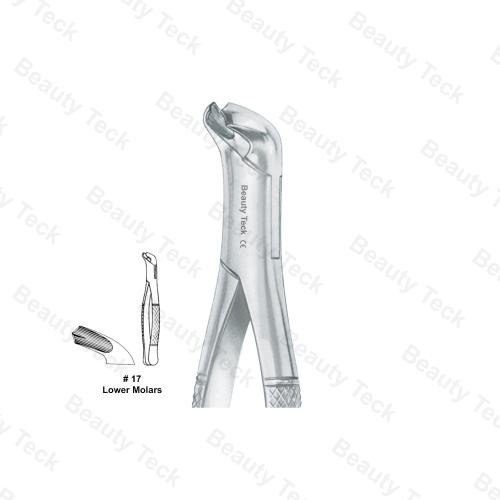 EXTRACTING FORCEPS AMERICAN PATTERN (LOWER MOLARS) 17