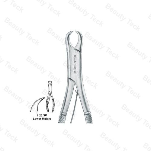 EXTRACTING FORCEPS AMERICAN PATTERN (LOWER MOLARS)  #23 SK