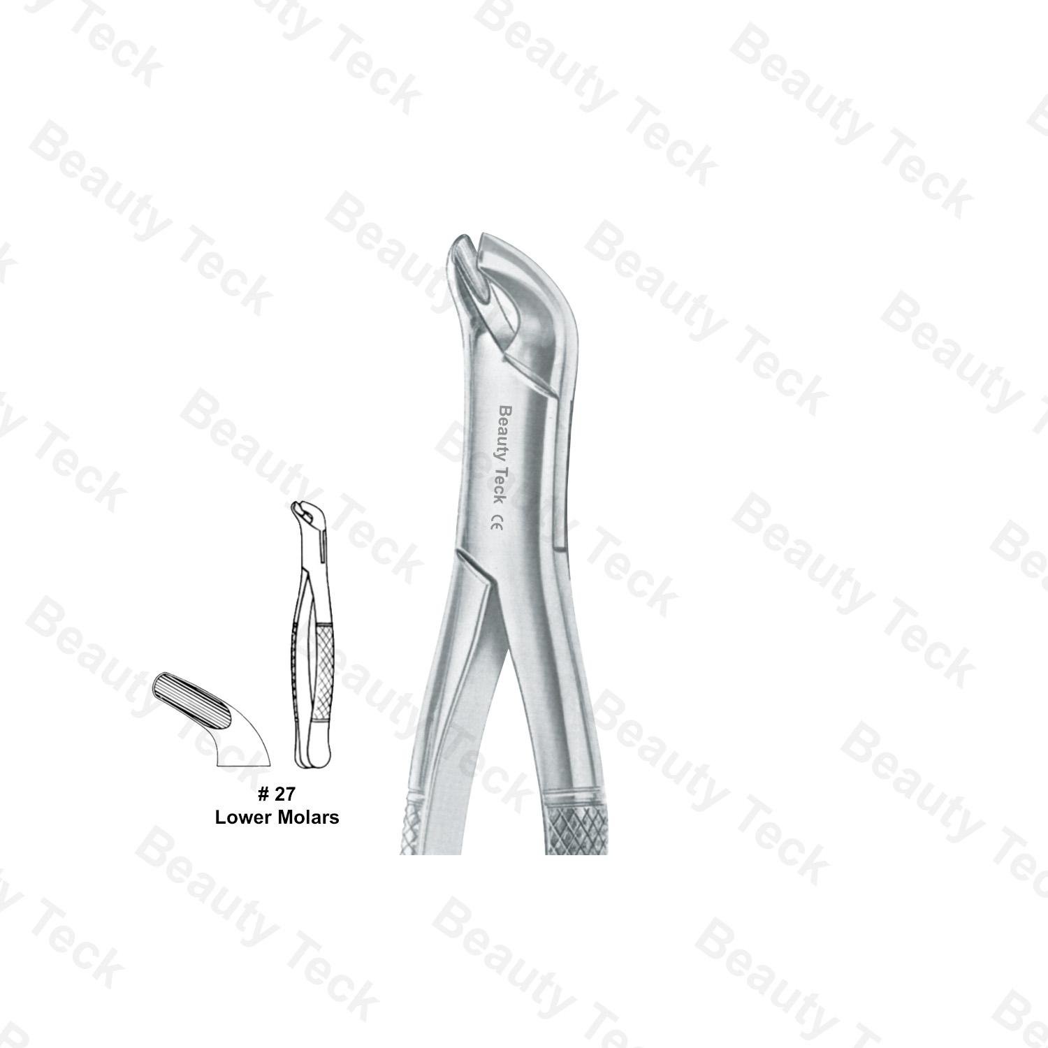 EXTRACTING FORCEPS AMERICAN PATTERN (LOWER MOLARS) #27