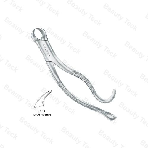 EXTRACTING FORCEPS AMERICAN PATTERN (LOWER MOLARS FOR CHILDREN) #16S
