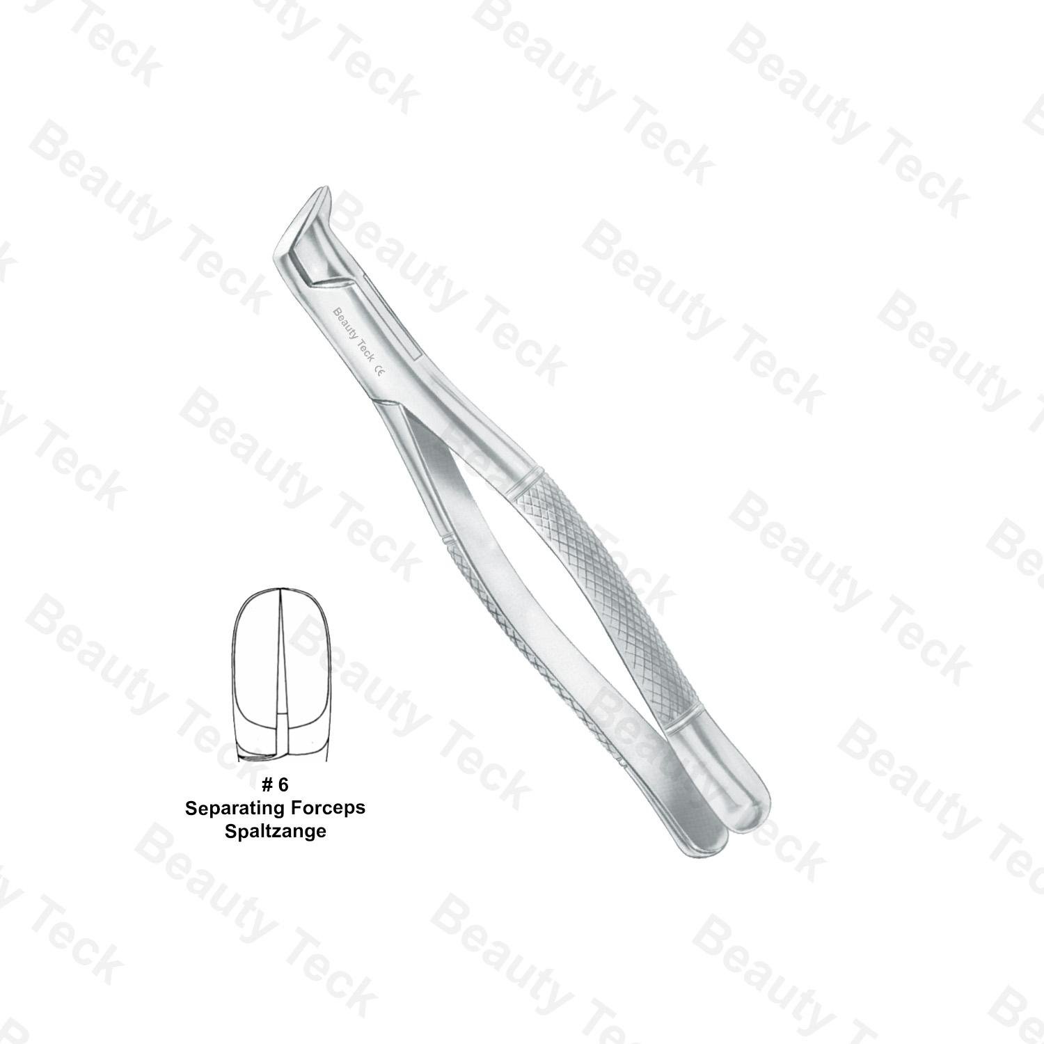 EXTRACTING FORCEPS AMERICAN PATTERN (SEPRATING FORCEPS SPALTZANGE) #6