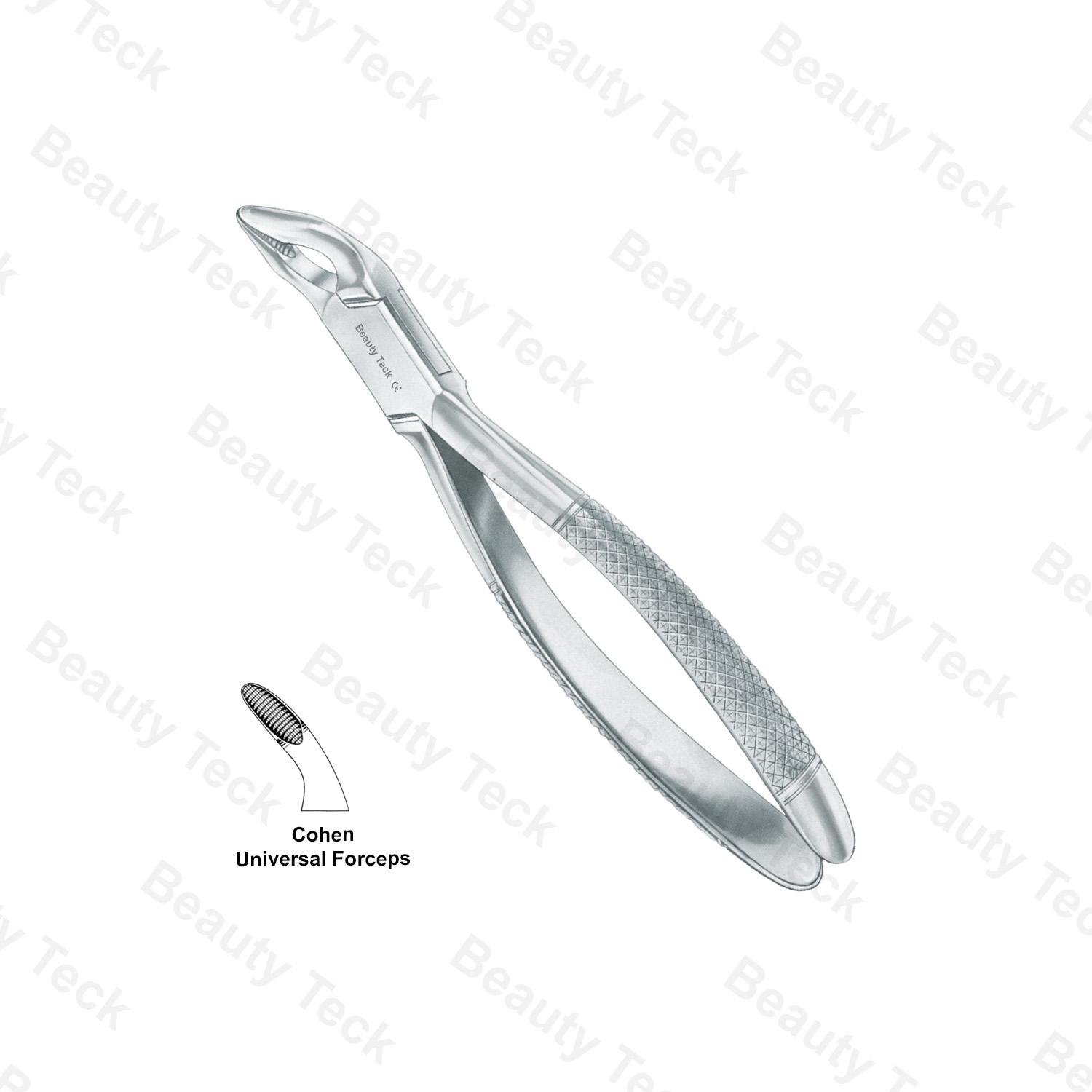 EXTRACTING FORCEPS AMERICAN PATTERN (UNIVERSAL FORCEPS)  COHEN