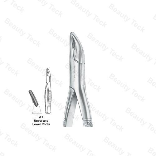 EXTRACTING FORCEPS AMERICAN PATTERN (UPPER  & LOWER ROOTS)   #2