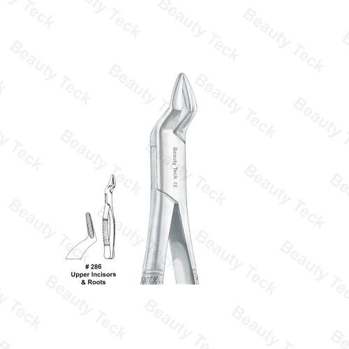 EXTRACTING FORCEPS AMERICAN PATTERN (UPPER INCISORS & ROOTS) #286