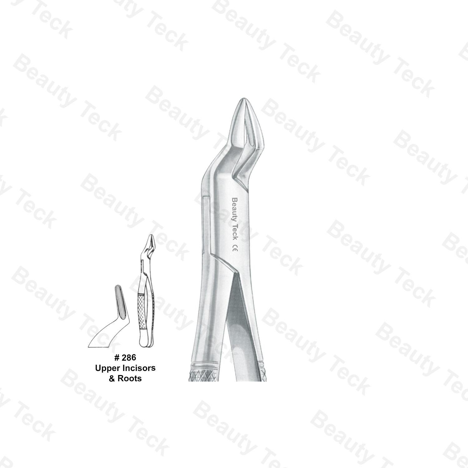 EXTRACTING FORCEPS AMERICAN PATTERN (UPPER INCISORS & ROOTS) #286