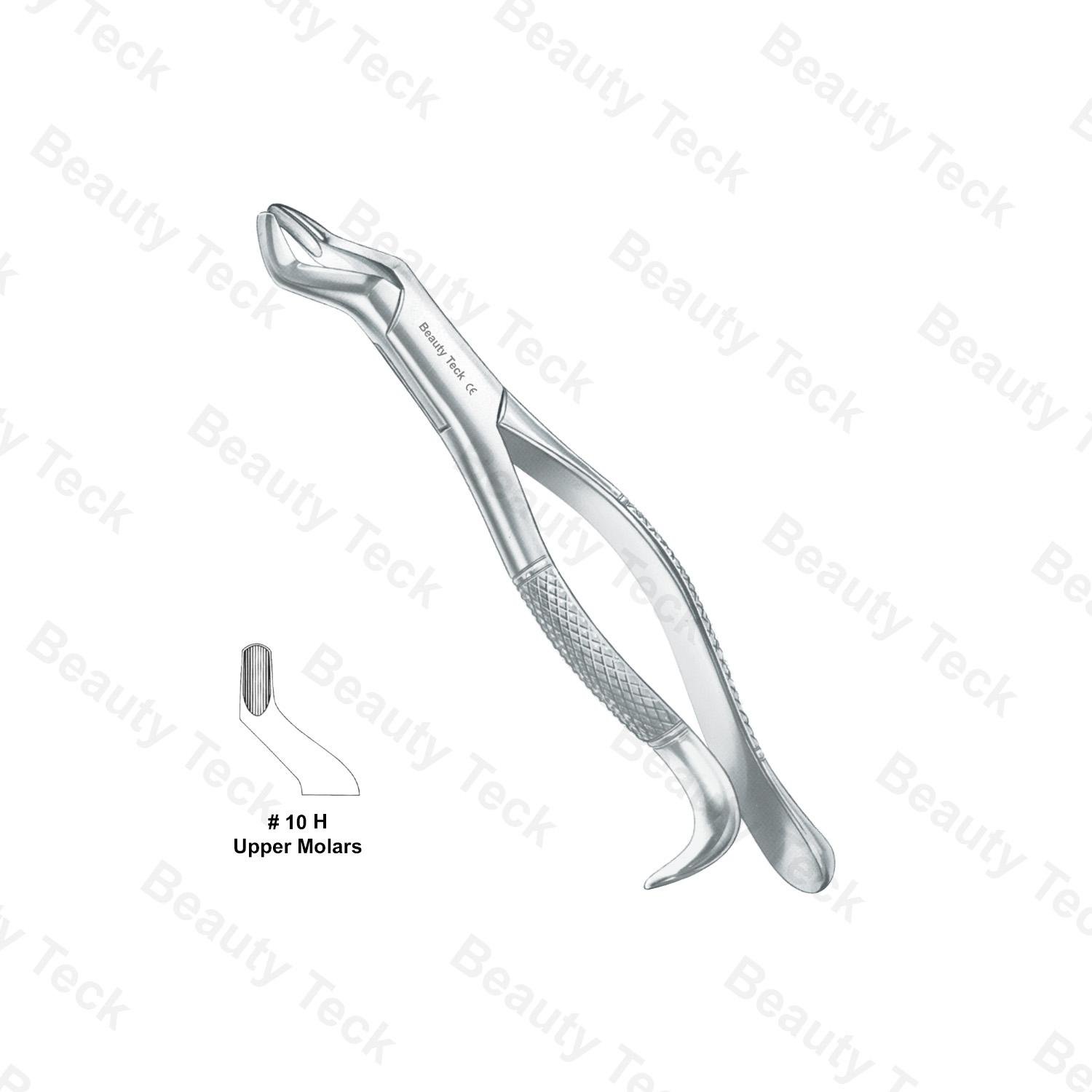EXTRACTING FORCEPS AMERICAN PATTERN (UPPER MOLARS)  #10H