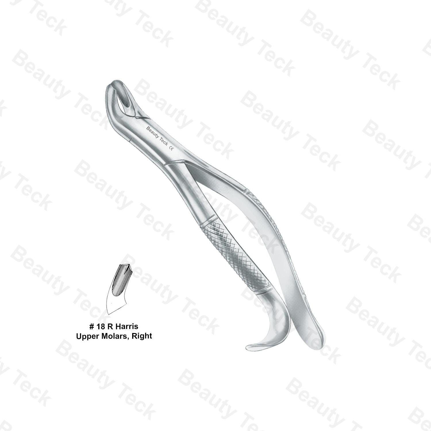 EXTRACTING FORCEPS AMERICAN PATTERN (UPPER MOLARS, LEFT) #18L