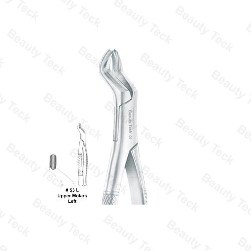 EXTRACTING FORCEPS AMERICAN PATTERN (UPPER MOLARS, LEFT) #53 L