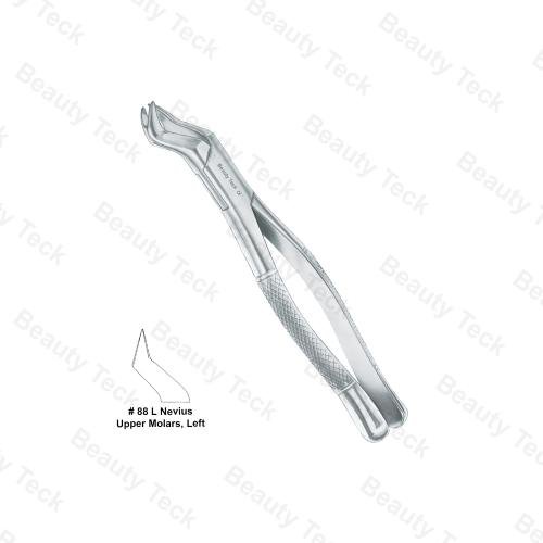 EXTRACTING FORCEPS AMERICAN PATTERN (UPPER MOLARS, LEFT)  #88L NEVIUS
