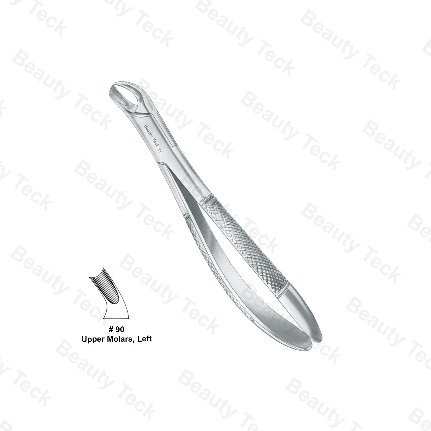 EXTRACTING FORCEPS AMERICAN PATTERN (UPPER MOLARS, LEFT) #90
